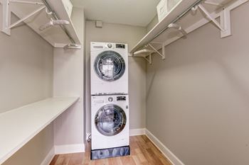 Full-sized washer dryer